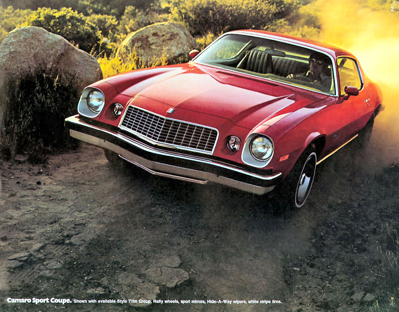 1976 Chev Camaro Brochure Page 3